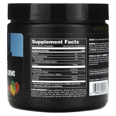 Амінокислотний комплекс Universal Nutrition Animal Recover and Restore Performance Chews Tropical Mango, 120 жувальних таблеток