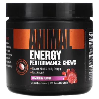 Комплекс Universal Nutrition Animal Energy Performance Pomberry, 120 жувальних таблеток
