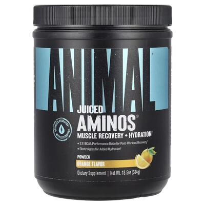 Аминокислота Universal Nutrition Animal Juiced Aminos + Hydration Orange, 384 г