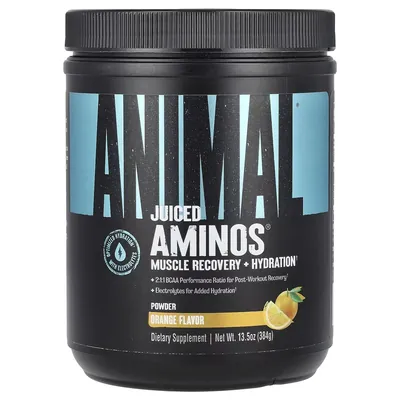 Амінокислота Universal Nutrition Animal Juiced Aminos + Hydration Orange, 384 г
