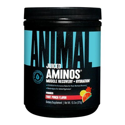 Аминокислота Universal Nutrition Animal Juiced Aminos + Hydration Fruit Punch, 384 г