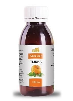 Масло семян тыквы Биола по 100 мл во флак.