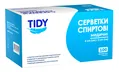 Серветки спиртові Tidy медичні 30 мм х 60 мм, 100 штук