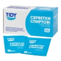 Салфетки спиртовые Tidy медицинские 30 мм х 60 мм, 100 штук