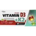 Витамин D3+К2 2000 МE Solution Pharm таблетки со вкусом малины №30