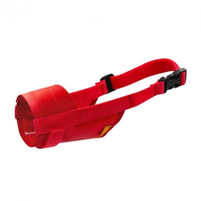 Намордник нейлоновый Collar №2 Dog Extremе 57353 регулируемый, красный
