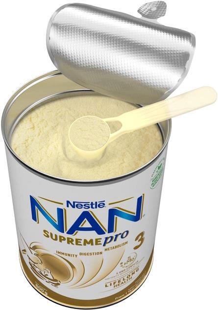 Смесь сухая молочная NAN Supreme Pro 3 с олигосахаридами для питания детей от 12 месяцев, 800 г