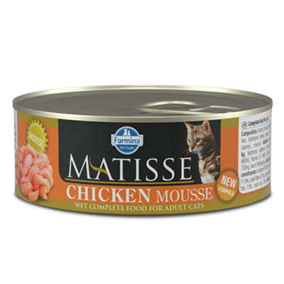 Корм вологий Farmina Matisse Cat Mousse Chicken Консервований мус з куркою для котів, 85 г