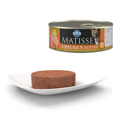 Корм влажный Farmina Matisse Cat Mousse Chicken Консервированный мусс с курицей для кошек, 85 г