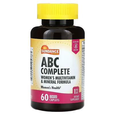 Мультивітаміни та мікроелементи Sundance ABC Complete Women's для жінок, 60 капсул