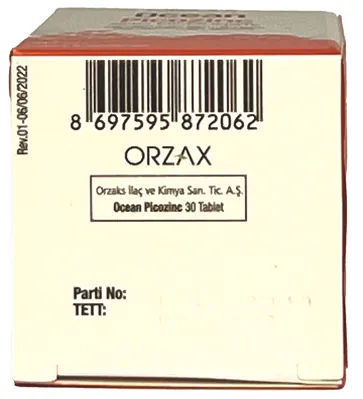Цинк піколінат Orzax Ocean Picozinc, 30 таблеток
