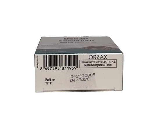 Селен Orzax Ocean Selenyum 200 мкг, 60 таблеток