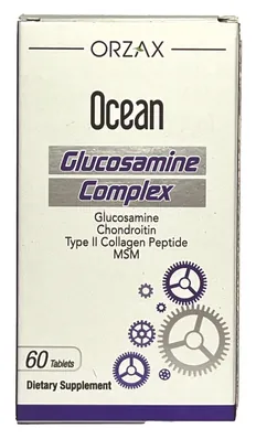 Глюкозамін комплекс Orzax Ocean Glucosamine Complex, 60 таблеток