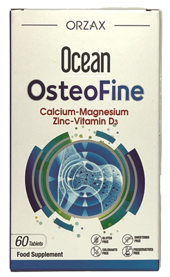 Комплекс для підтримки здоров’я кісток Orzax Ocean Osteofine, 60 таблеток