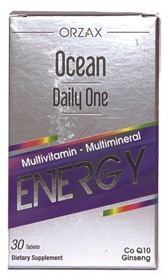 Вітамінно-мінеральний комплекс Orzax Ocean Daily One Energy, 30 таблеток
