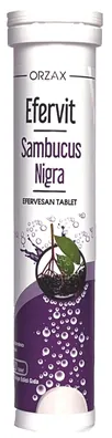 Чорна бузина Orzax Efervit Sambucus Nigra таблетки шипучі №20