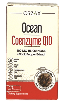Коензим Q10 Orzax Ocean Coenzyme Q10, 30 капсул