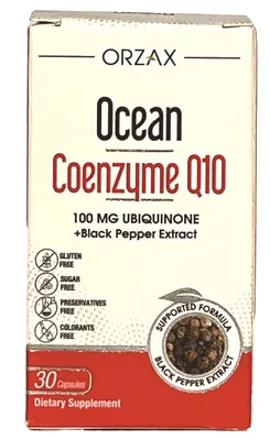 Коензим Q10 Orzax Ocean Coenzyme Q10, 30 капсул