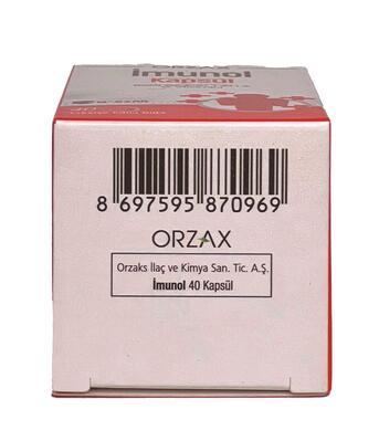 Комплекс для иммунитета Orzax Imunol, 40 капсул