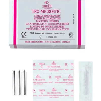Скарифікатор Troge Tro-microstic стерильний, 200 штук