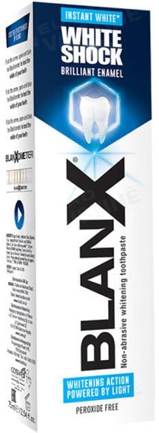 Зубная паста BlanX White Shock отбеливающая, 75 мл
