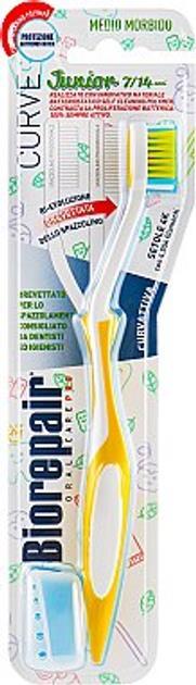 Зубная щетка Biorepair Junior Совершенная чистка Medium soft средней мягкости, 7-14 лет
