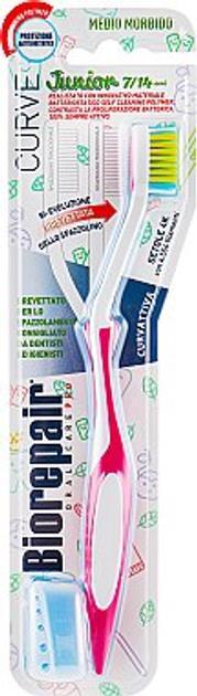 Зубная щетка Biorepair Junior Совершенная чистка Medium soft средней мягкости, 7-14 лет