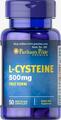 Л-цистеин Puritan's Pride L-Cysteine ??500 мг, 50 капсул