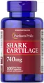 Акулячий хрящ Puritan's Pride Shark Cartilage 740 мг, 100 капсул