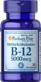 Вітамін В12 (метилкобаламін) Puritan's Pride Methylcobalamin B-12 5000 мкг, 30 мікрольодяників