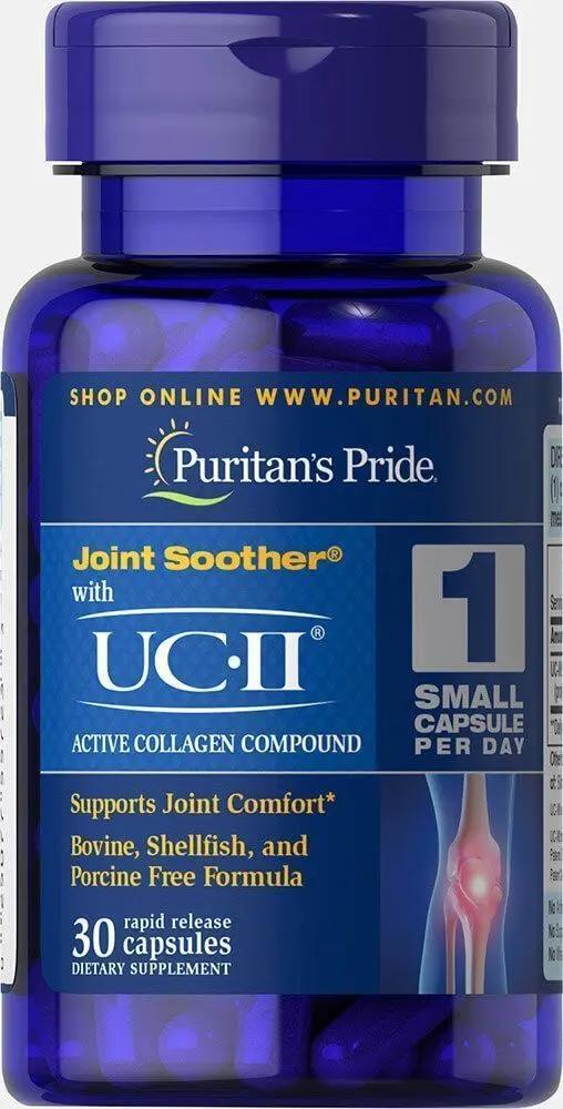Коллаген типа II Puritan's Pride UC-II 40 мг, 30 капсул