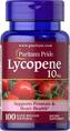 Лікопін Puritan's Pride Lycopene 10 мг, 100 капсул швидкого вивільнення