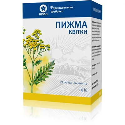 Пижма квітки по 75 г у пач.