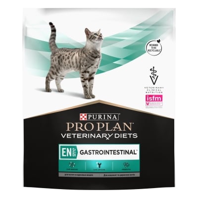 Корм сухой Purina Pro Plan Veterinary diets EN ST/OX Gastrointestinal для кошек при расстройствах пищеварения, 400 г