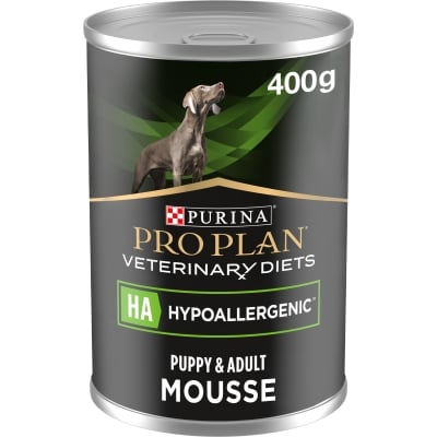 Корм влажный Purina Pro Plan Veterinary Diets HA диетический для щенков и взрослых собак, 400 г