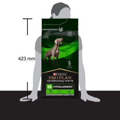 Корм сухий Purina Pro Plan Veterinary Diets HA гіпоалергенний для цуценят і дорослих собак, 1,3 кг