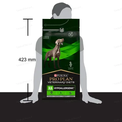 Корм сухий Purina Pro Plan Veterinary Diets HA гіпоалергенний для цуценят і дорослих собак, 1,3 кг
