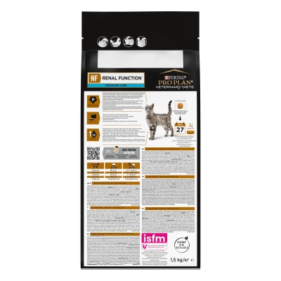Корм сухой Purina Pro Plan Veterinary Diets NF Advanced Care для кошек c заболеваниями почек, 1,5 кг