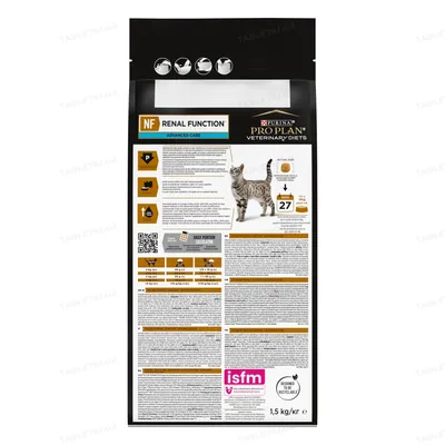 Корм сухий Purina Pro Plan Veterinary Diets NF Advanced Care для кішок c захворюваннями нирок, 1,5 кг