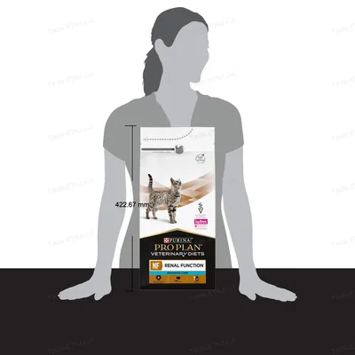 Корм сухий Purina Pro Plan Veterinary Diets NF Advanced Care для кішок c захворюваннями нирок, 1,5 кг