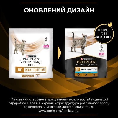 Корм сухой Purina Pro Plan Veterinary Diets NF Advanced Care для кошек с патологией почек, 350 г