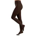 Колготи компресійні Pani Teresa Premium PT0461 клас компресії 2, закритий носок, короткі, колір темно бежевий, розмір 5