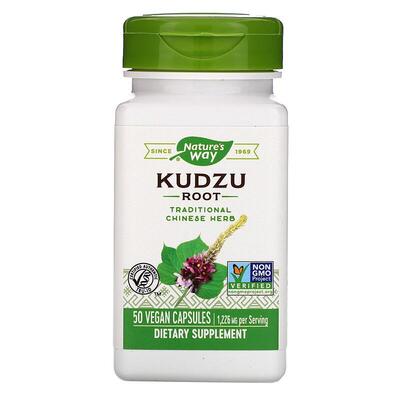 Кудзу корень Nature's Way Kudzu 1226 мг, 50 капсул
