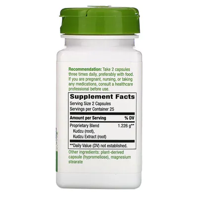 Кудзу корінь Nature's Way Kudzu 1226 мг, 50 капсул