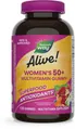 Мультивітаміни для жінок 50+ Nature's Way Alive! Women's 50+ Gummy Multivitamin, 130 жувальних таблеток
