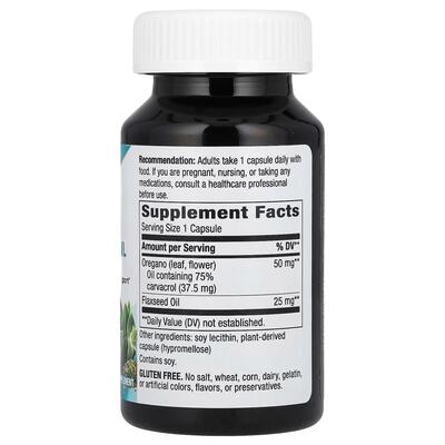 Масло орегано Nature's Way Oregano Oil премиальная смесь, 60 веганских капсул