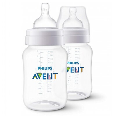 Бутылочка для кормления Philips Avent SCF563/27 Сlassic +, 260 мл, 2 шт