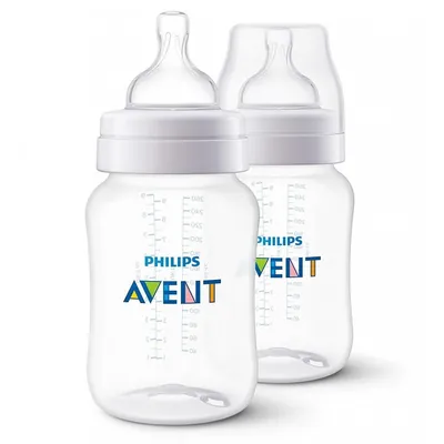 Пляшечка для годування Philips Avent Classic+ SCF563/27, 260 мл, 2 шт