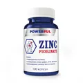 Піколінат цинку POWERFUL Zinc Picolinate капсули по 500 мг №100 у бан.