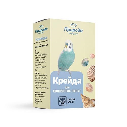 Мел для попугаев Природа, 18 г